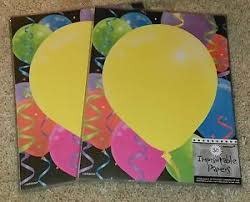 50 Designed Printable Sheets - Balloons