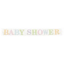 بنر زينة شراشيب لاستقبال المولود (Baby Shower)