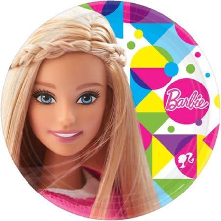 Barbie Sparkle-9 Inch Plates pk/8
