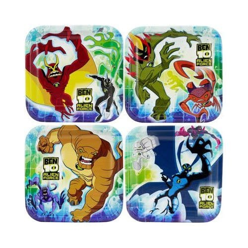 Ben 10 Alien Force-Dessert Plates