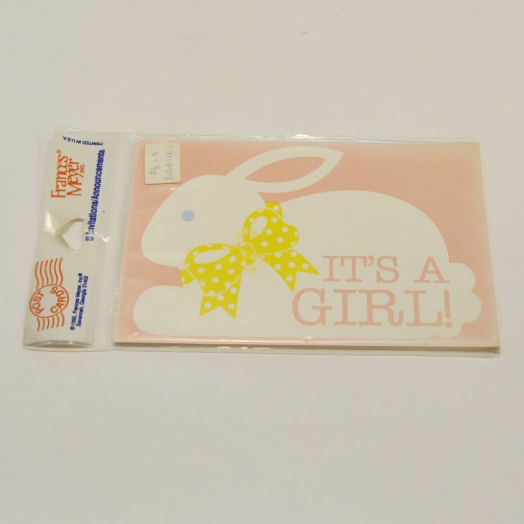 Birth Announcement Its A Girl