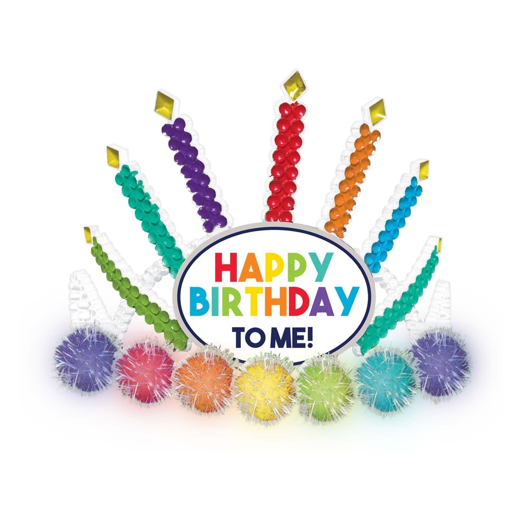 Birthday Celebration Light-Up Tiara Tiaras