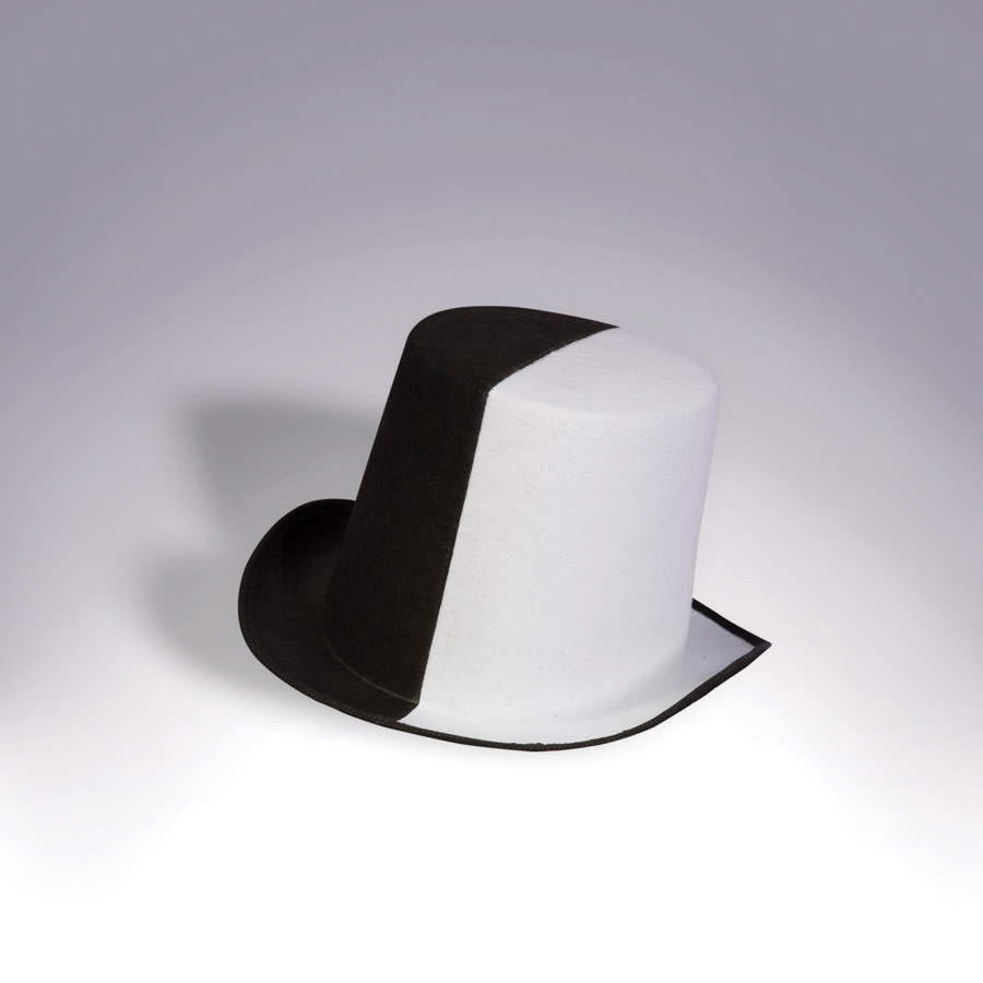 Black & White Top Hat