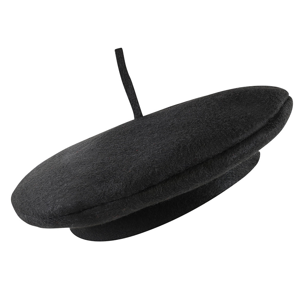 Black Beret Hat