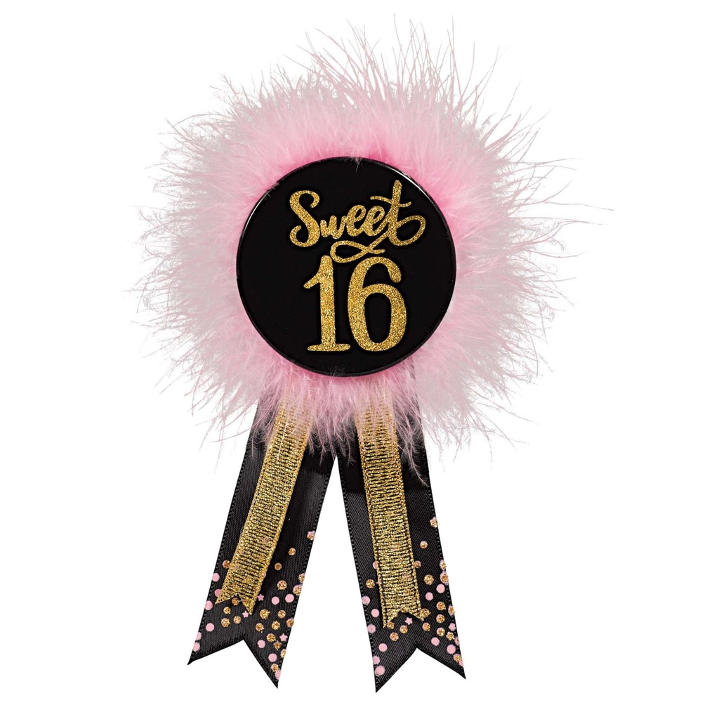 Blush Sixteen Award RibbonMedals & Trophies