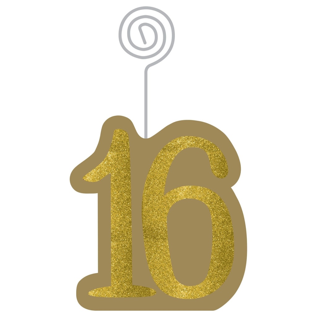 Blush Sixteen MDF Glitter Photo Decoration Sweet 16