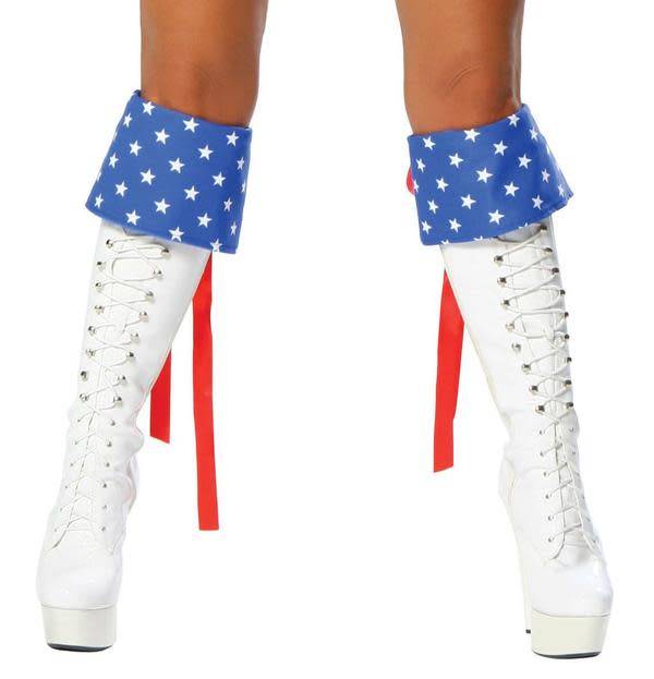 Boot Cuffs - Blue