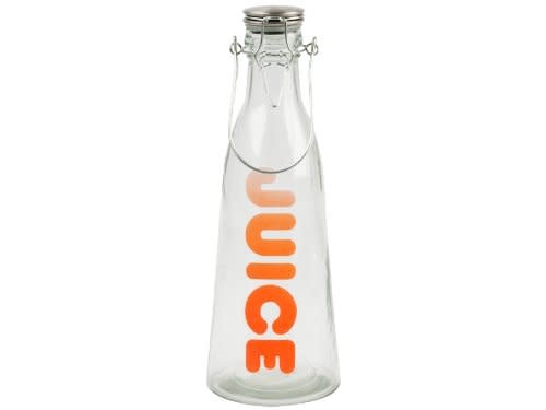 Bottle Juice W/ Glass W Steel Lid Water Bottles