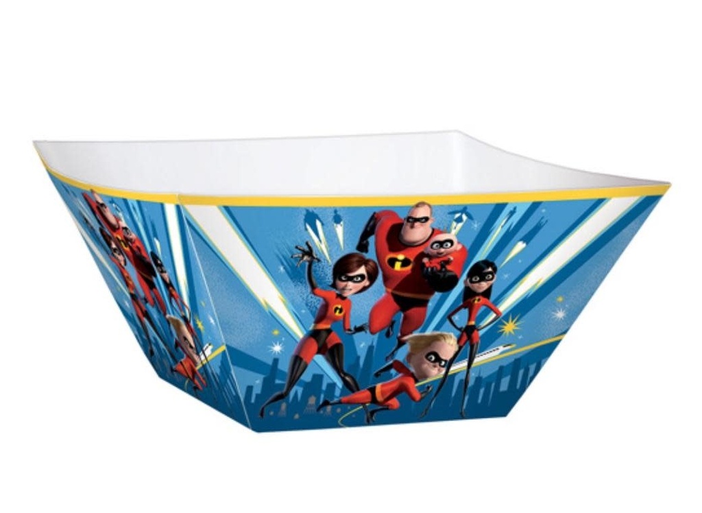 Bowls - 3 Pack Paper Incredibles Coolers & Serving Plates