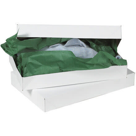 Box - Apparel, 11.5 x 8.5 x 1-5/8 inch, White
