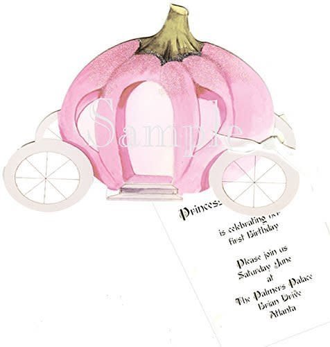 Box Inv - Princess Carriage Imprintable