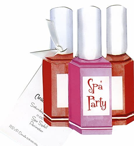 Box Inv - Spa Party Imprintable
