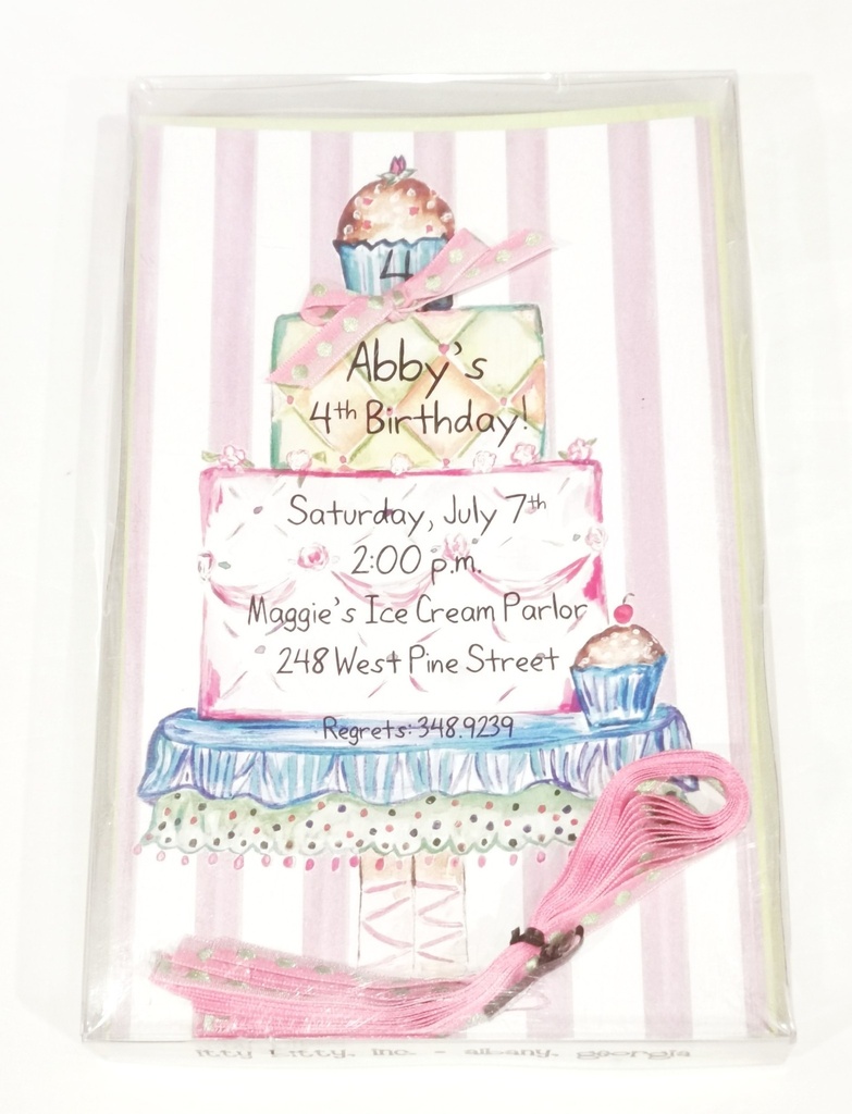 Box Inv Imp - Ballerina Cake