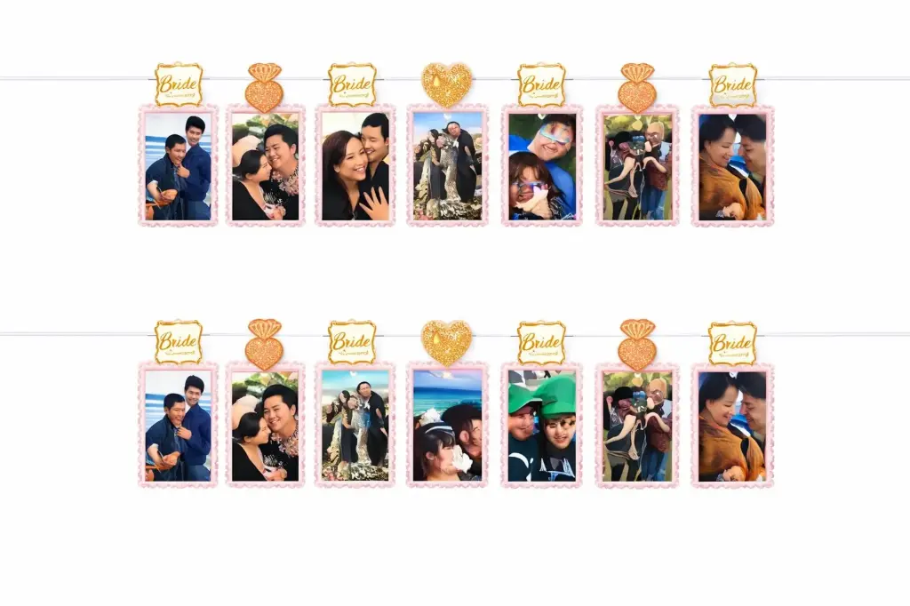 Bridal-Photo Garland