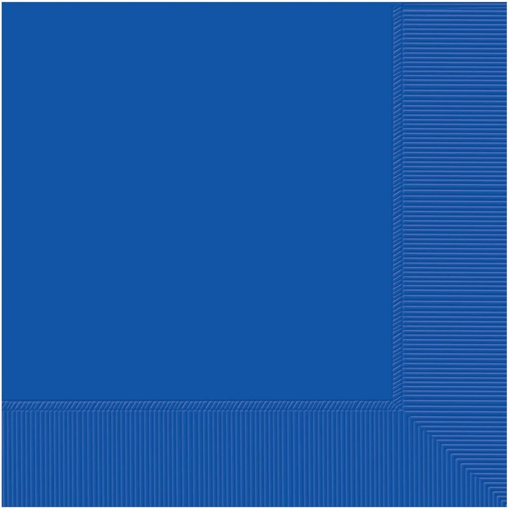 Bright Royal Blue Value Luncheon Napkins