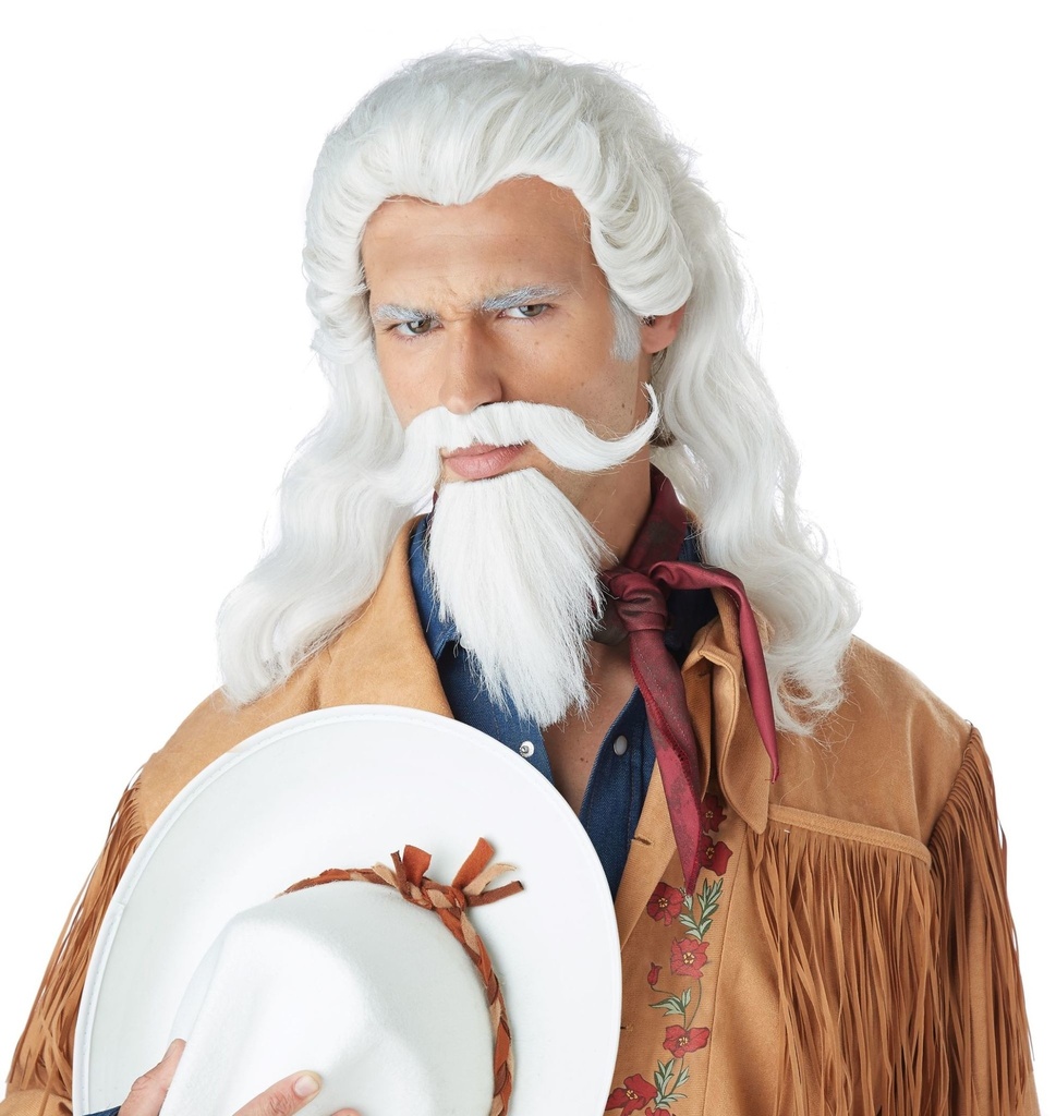 Buffalo Bill Wig, Beard & Moustache