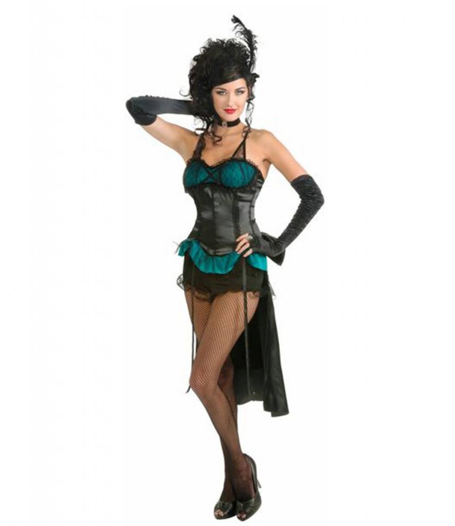 Burlesque Showgirl - Turq Std/Adult Decades & Sexy