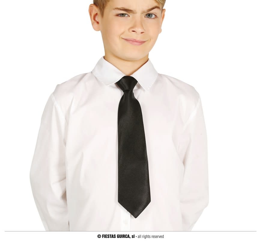 CHILD BLACK TIE 30 CM