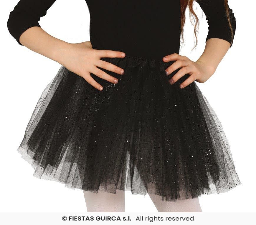 CHILD BLACK TUTU 30 CM