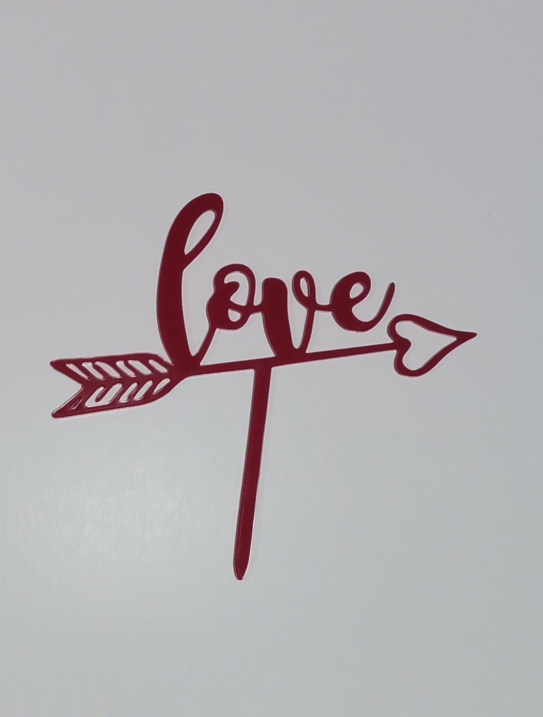 Cake Topper-Love
