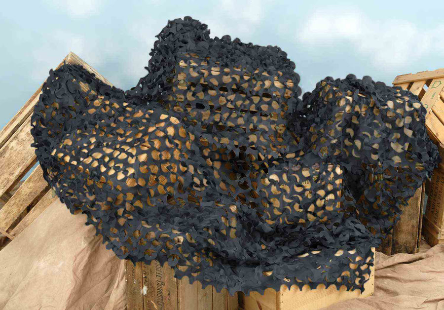 Camouflage Netting-Black Halloween