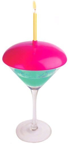 Candle Holder - Cocktail Celebration Candles & Insense