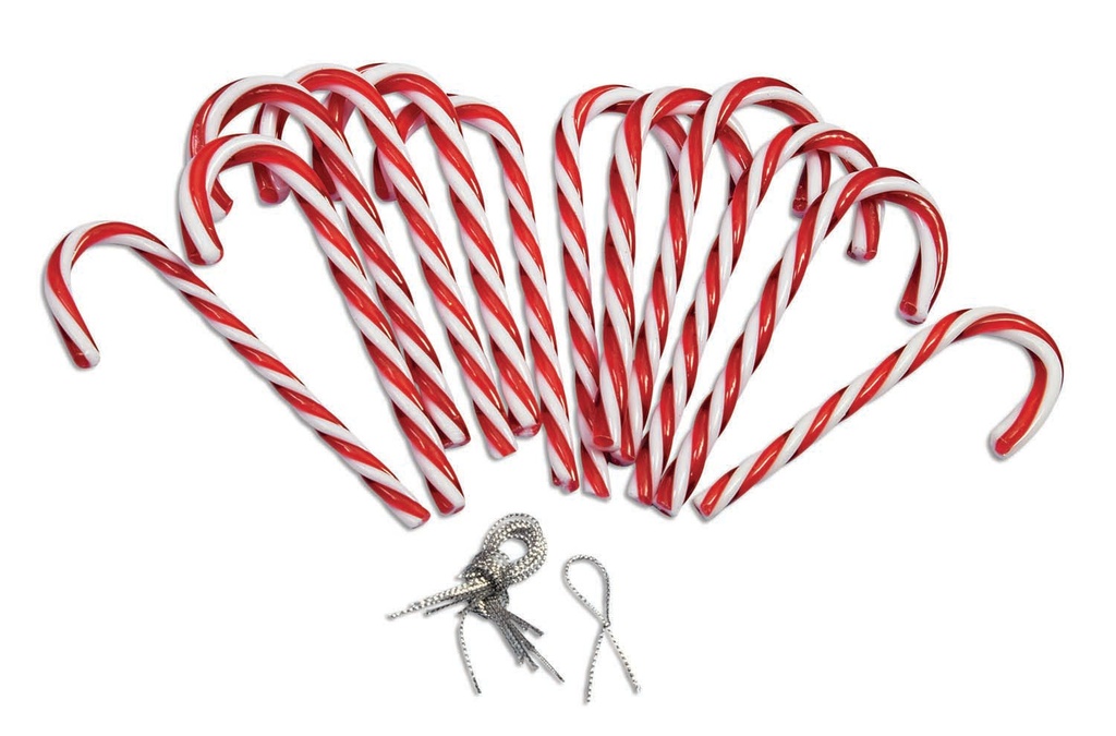 Candy Canes With Ties