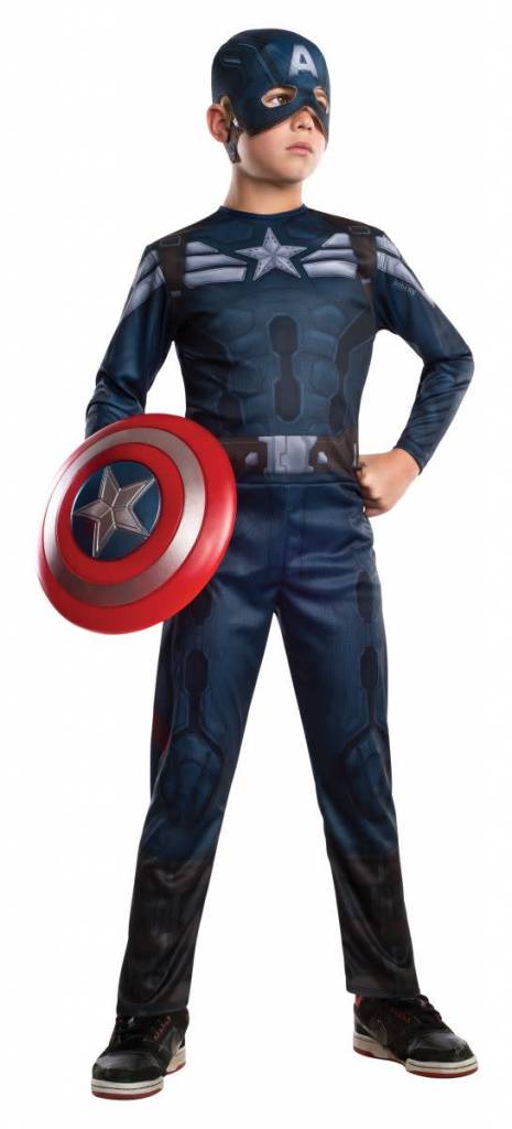 Captain America 2 - Stealth Suit Boys Child