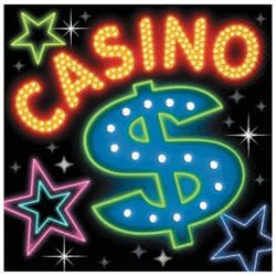 Casino Lunch Napkin