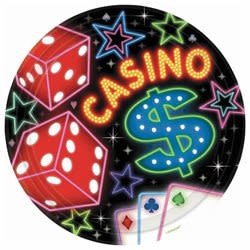 Casino Plate 7"