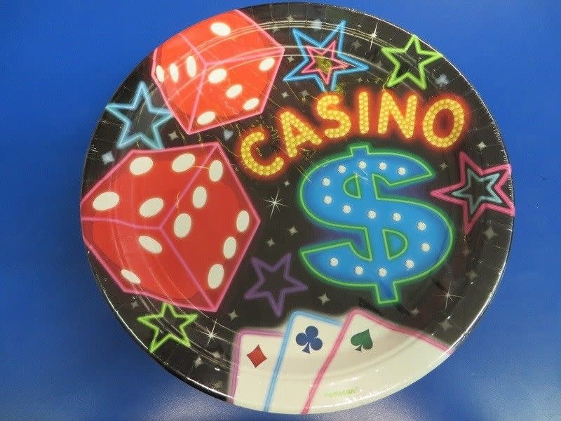 Casino Plate 9"