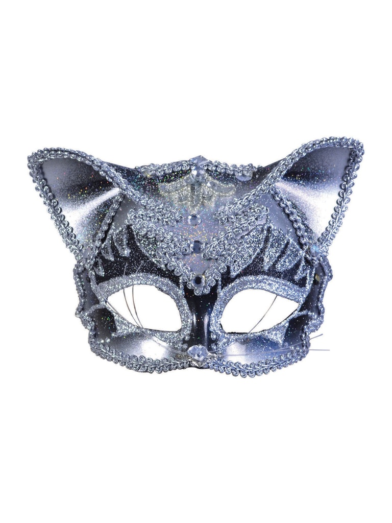 Cat, Jewelled Mask