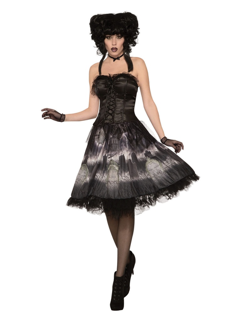 Cemetery Doll Dress-Adult Scary & Villains