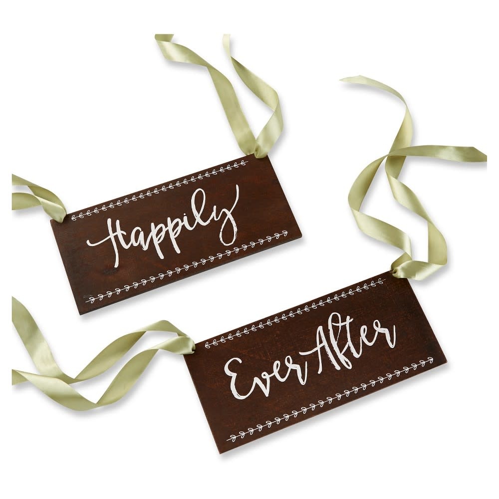 Chair Signs-Happily Ever After