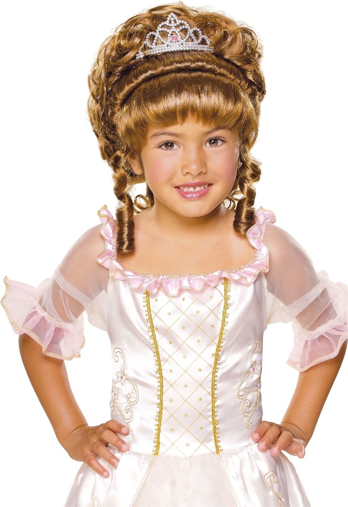 Child Wig - Charming Princess Brown
