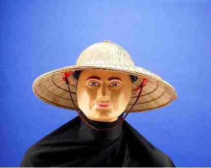 Chinese Straw Bell Shape Hat