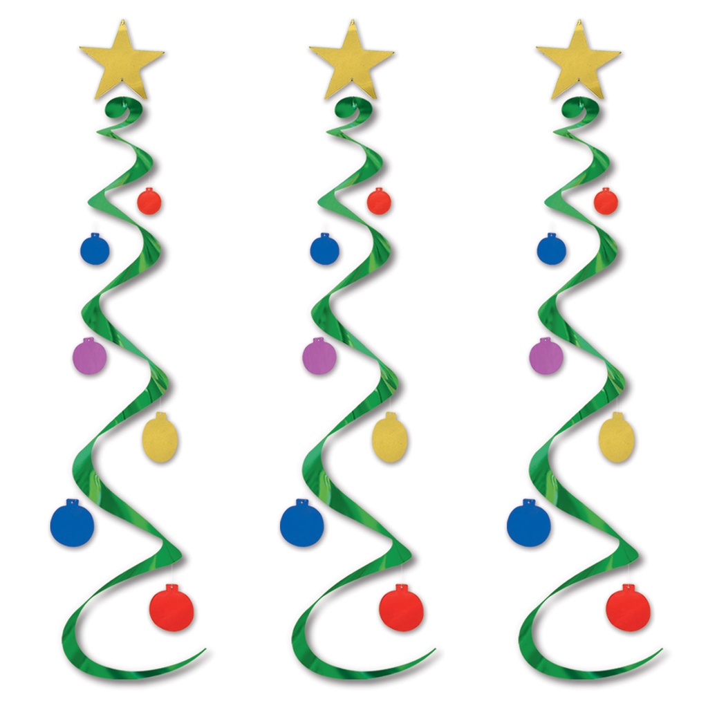 Christmas Tree Whirls 30Inch