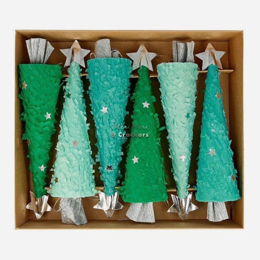 Christmas Trees CrackersConfetti Popper Streamer