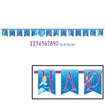 Cindrella - Birthday Banner 10 1/2Ft