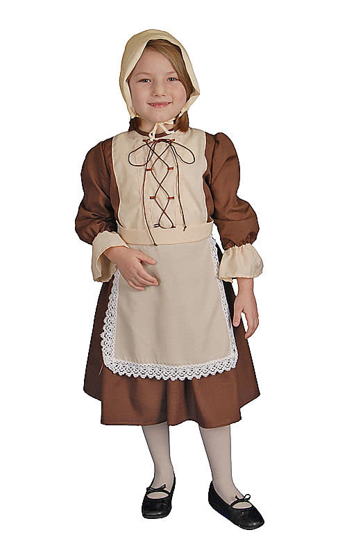 Colonial 2  Costume Girls Child