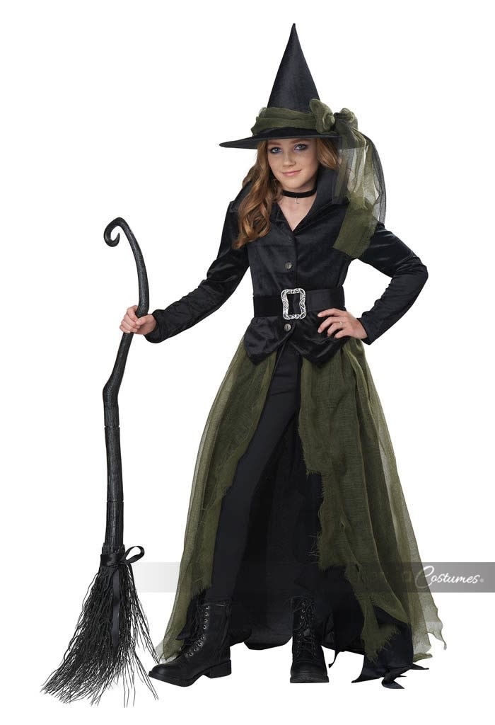 Cool Witch  Costume Girls Child
