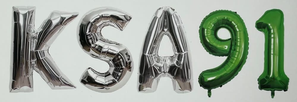 16 Inch Mylar Balloon I Love KSA National Day