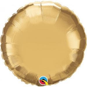 Copy of 18" Metallic Gold Round Mylar Christmas