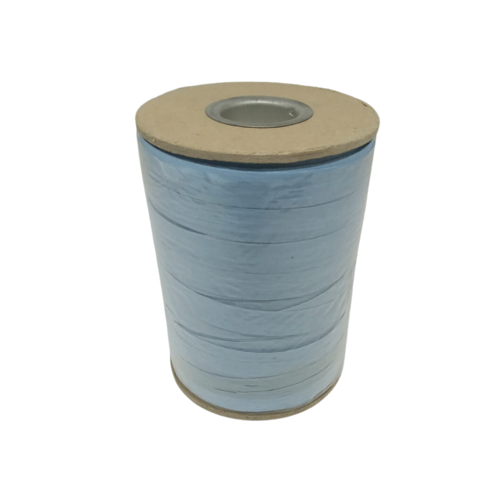 Cotton Curling Ribbon (1/2 inch X 500 Yd)-Blue