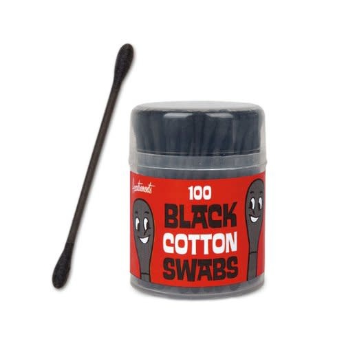 Cotton Swabs - Black 100 In Tube Gifts