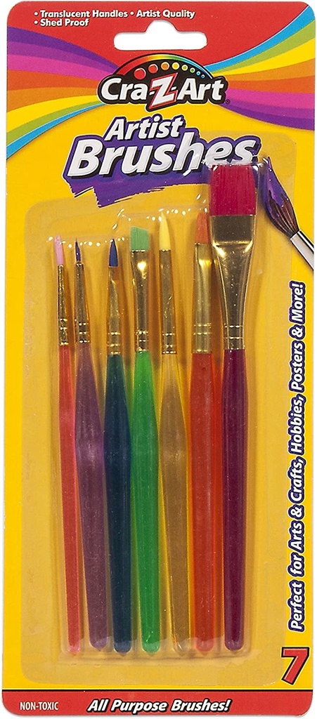 CraZArt Artist Brushes Arts & Crafts