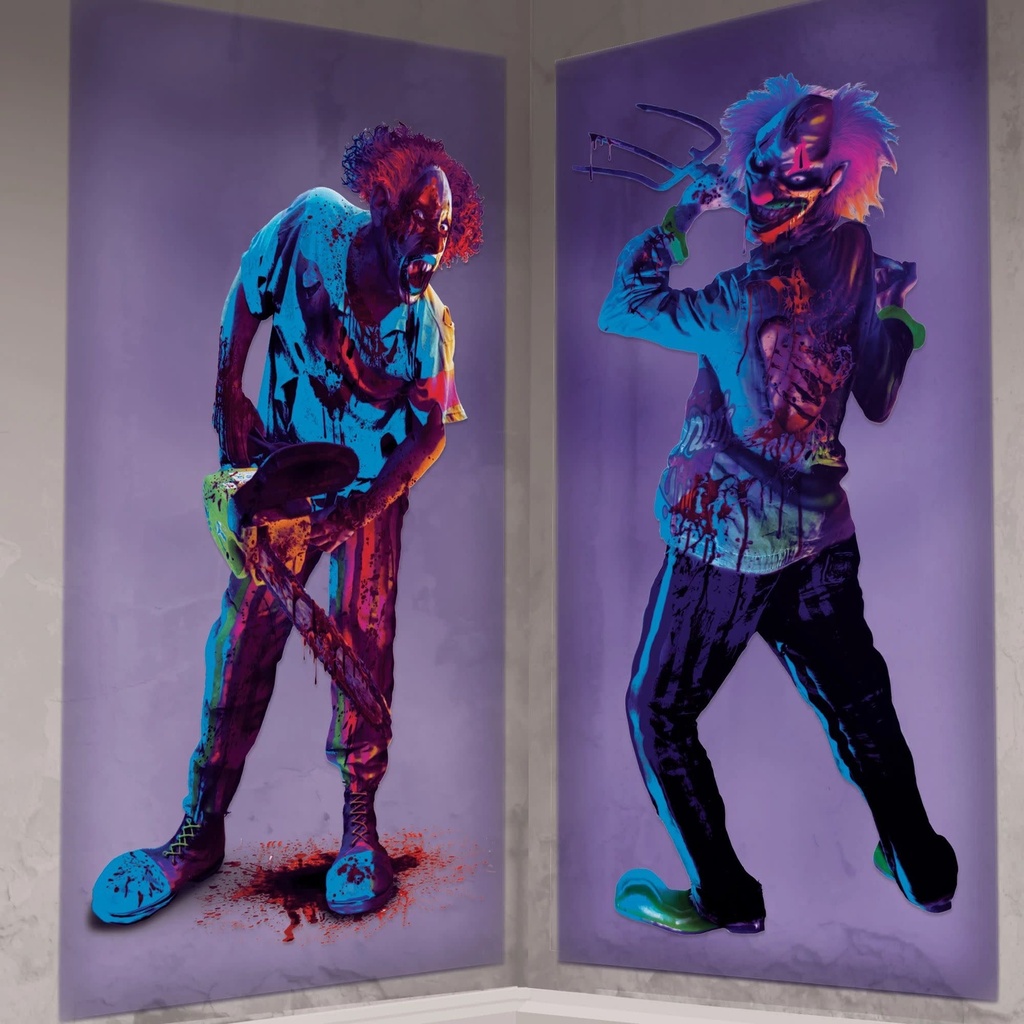 Creepy Carnival Backdrop Add Ons - Blacklight Circus