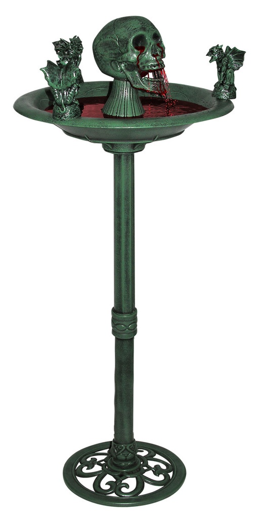 Creepy Skull Fountain Halloween