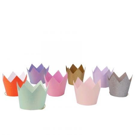 Crowns 8/pk-Assorted Crowns