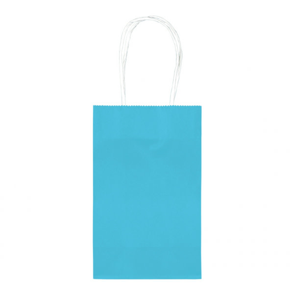 Cub Bag (13 x 5-5 x 1-8) Inches10/Pk-Turquoise